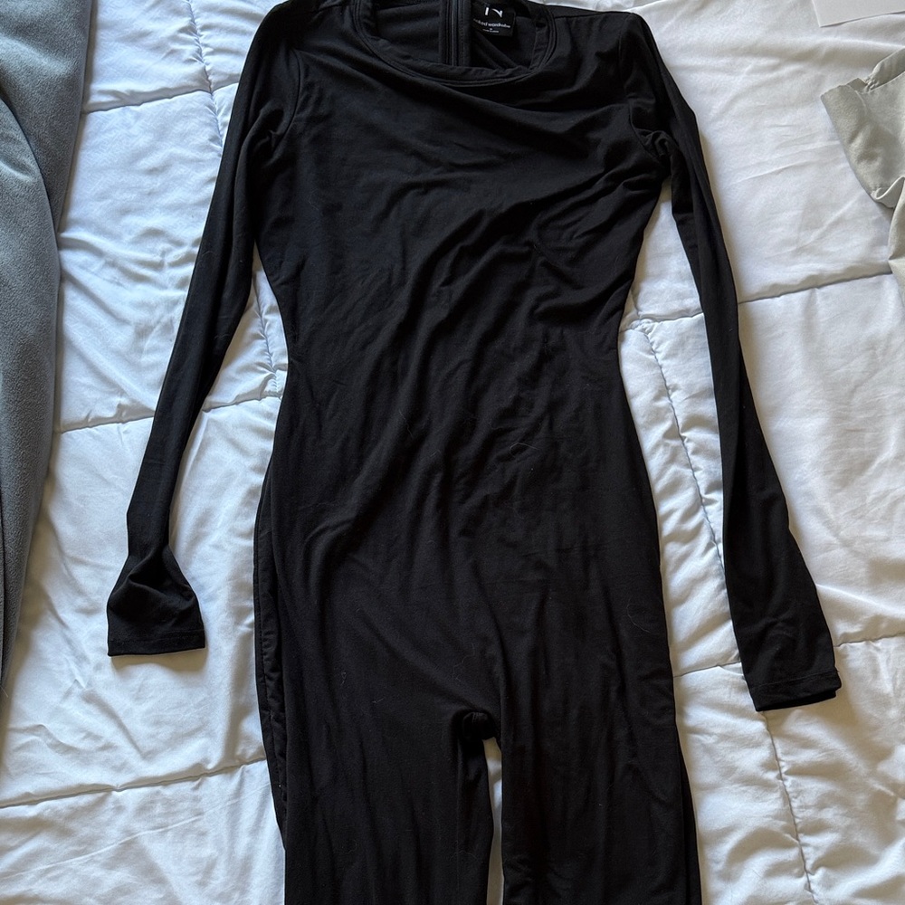 Naked Wardrobe Black Jumpsuit